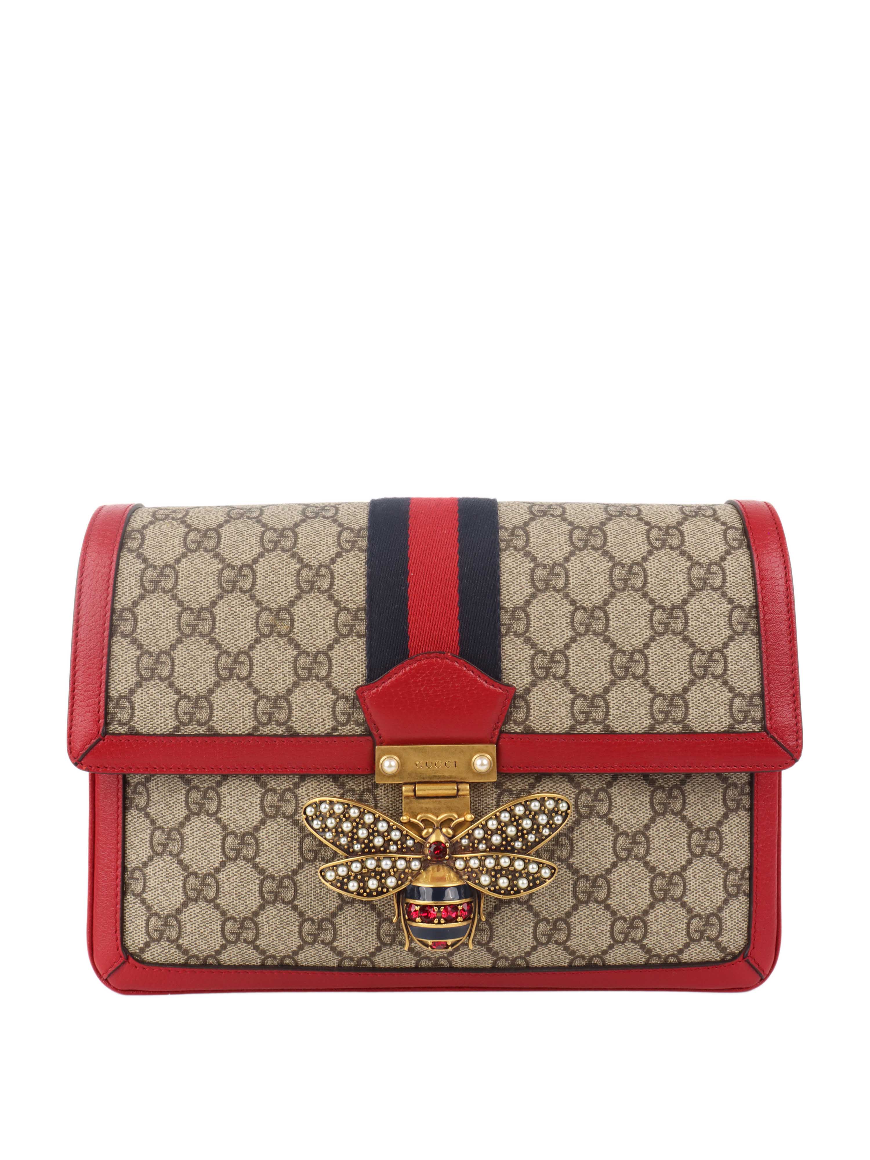 Gucci Queen Margaret Red Shoulder Bag.