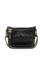 Chanel Small Black Gabrielle Shoulder Bag.