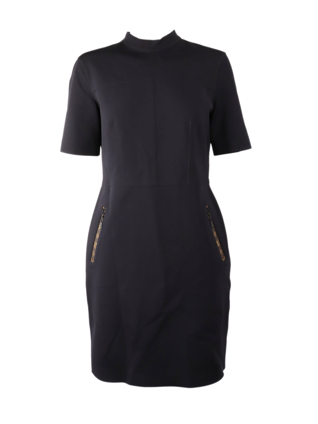 Louis Vuitton Black Mini Dress.