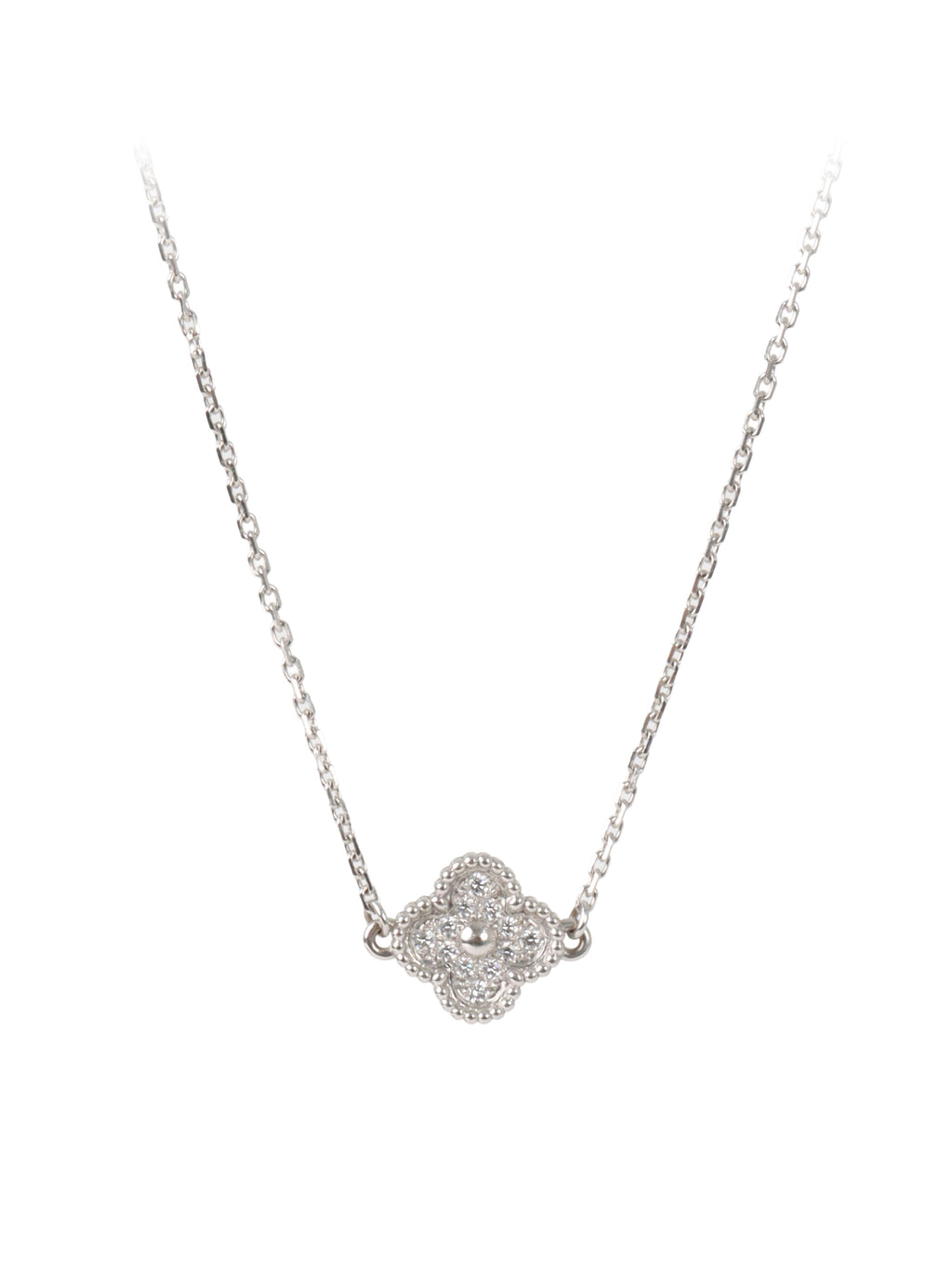 Van Cleef & Arpels Diamond Sweet Alhambra bracelet, 1 motif
