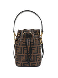 Fendi Mon Tresor Brown Leather Mini-bag.