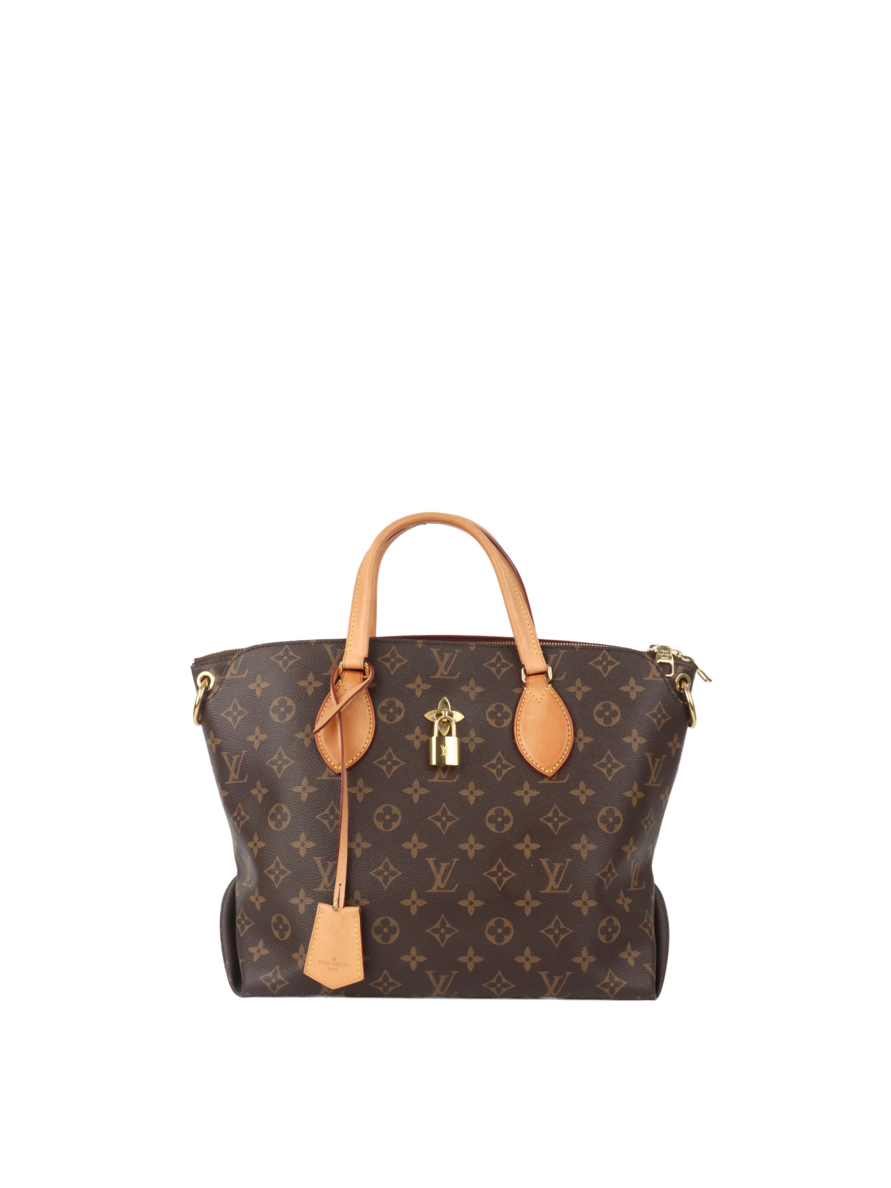 Louis Vuitton Monogram MM Flower Zipped Tote