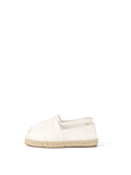 Chanel White Lambskin CC Espadrilles size 35
