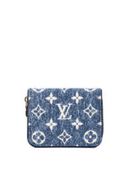 Louis Vuitton Denim Zippy Coin Pouch.