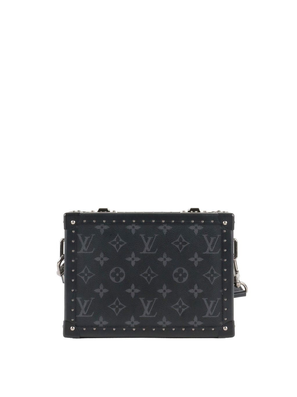 Louis Vuitton Black Monogram Eclipse Clutch Box.