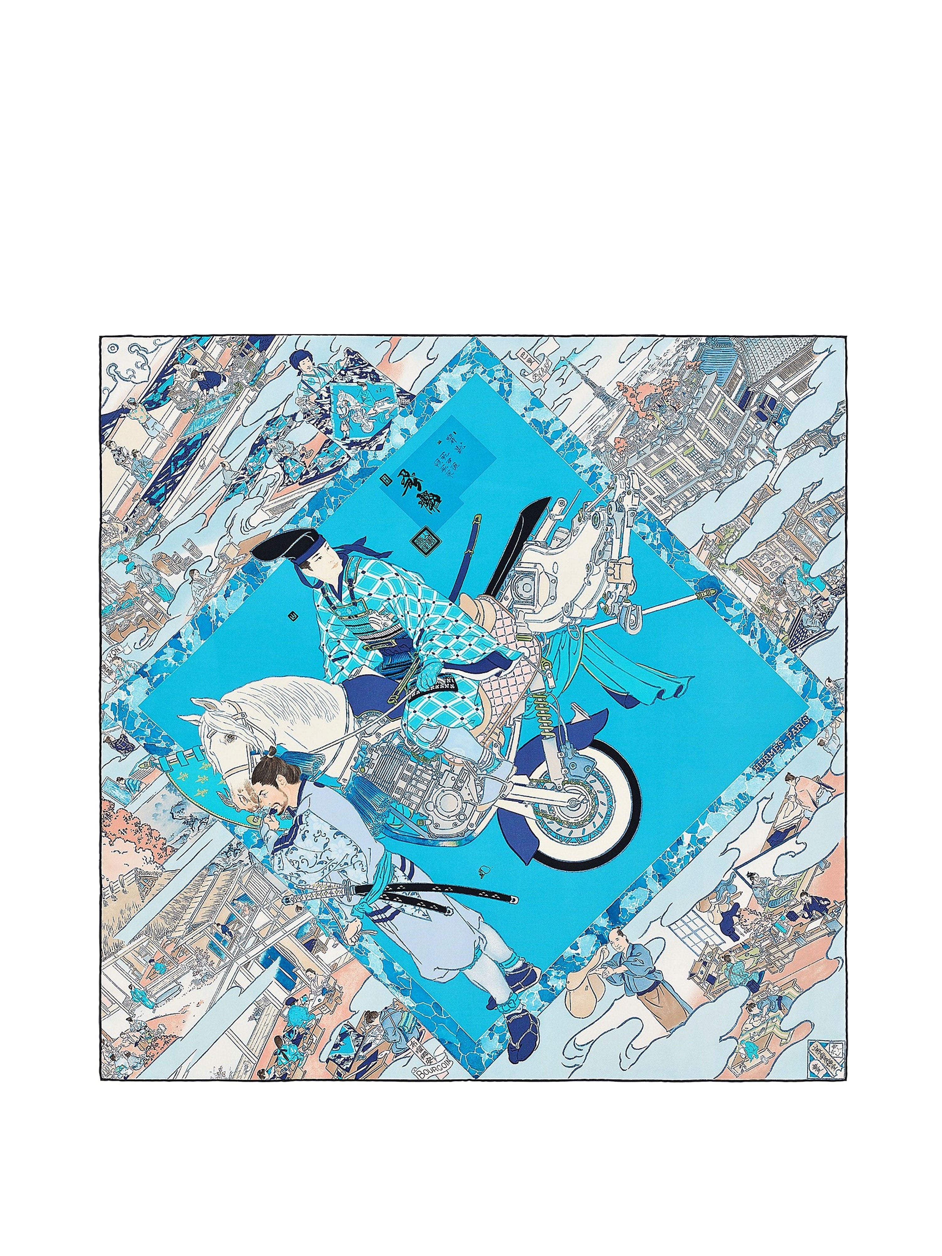 Hermes Les Artisans d'Hermes 2020 Akira Yamaguchi Scarf – Votre Luxe