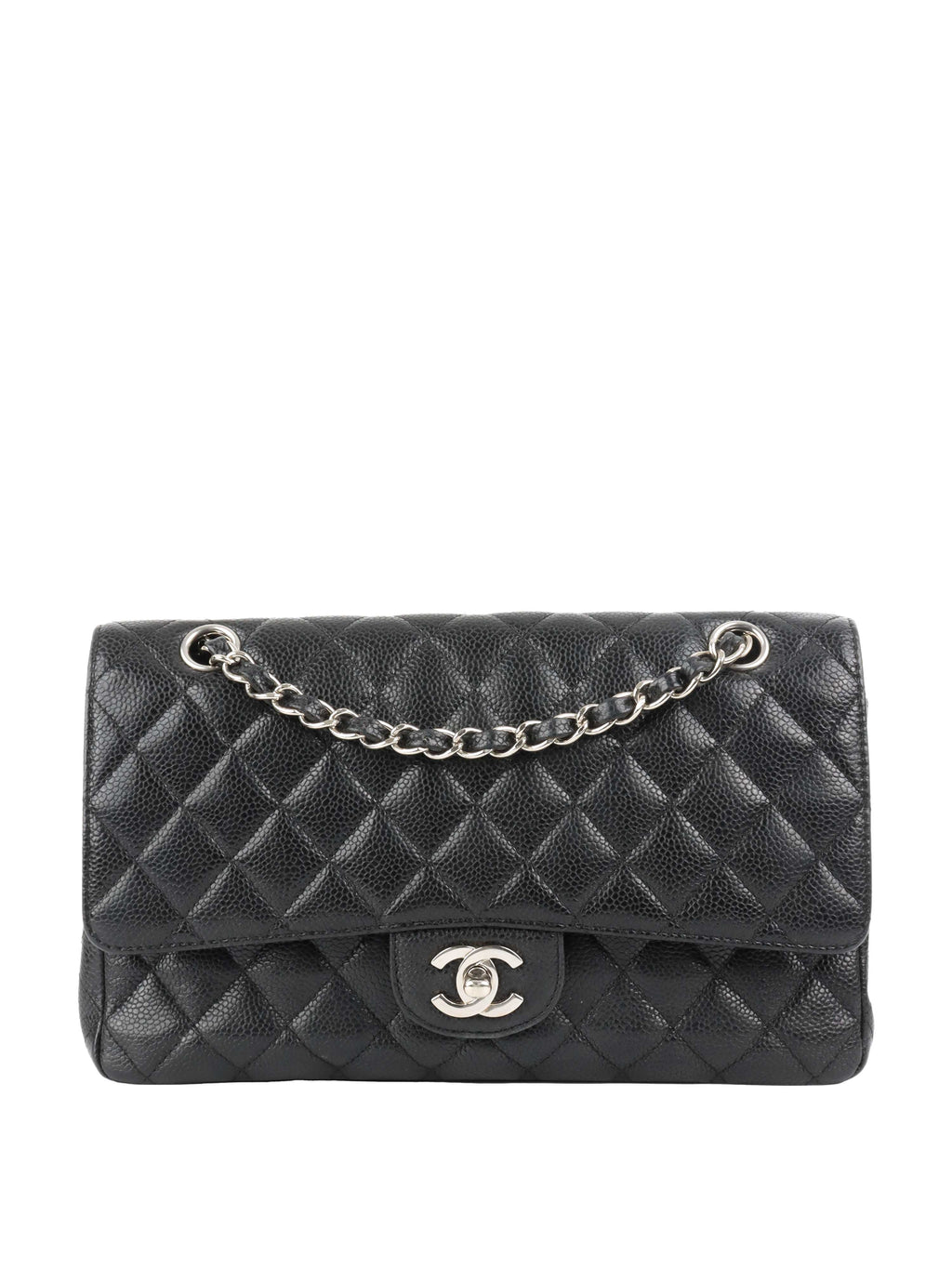 Chanel Medium Black Caviar Classic Flap.