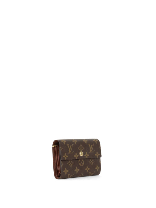 Louis Vuitton Monogram Canvas Alexandra Trifold Wallet