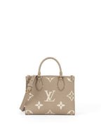 Louis Vuitton Tourterelle / Crème OnTheGo PM Bag