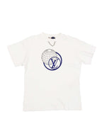 Louis Vuitton Velvet Logo T-shirt.