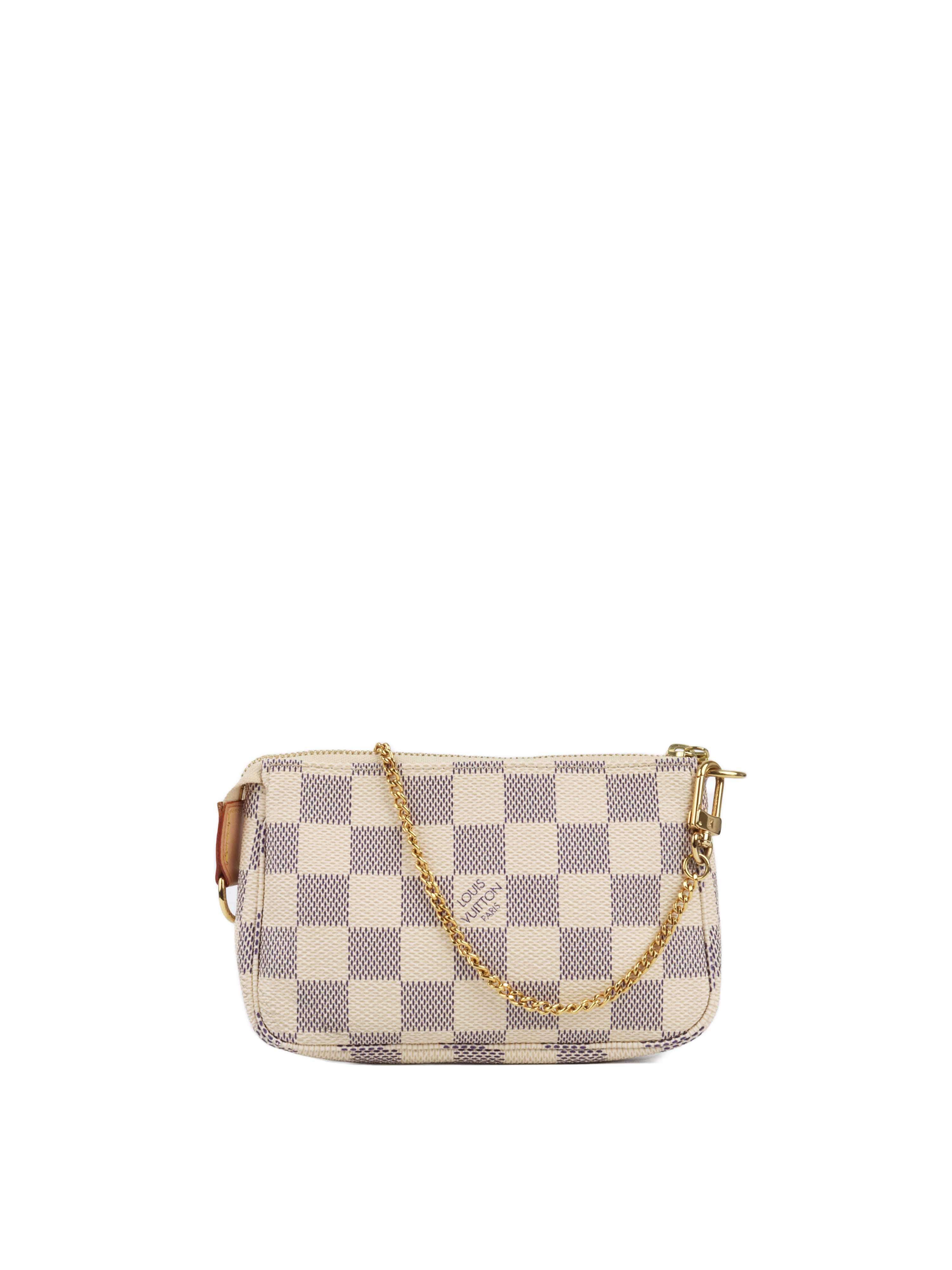 Luxe Checkered Mini Backpack