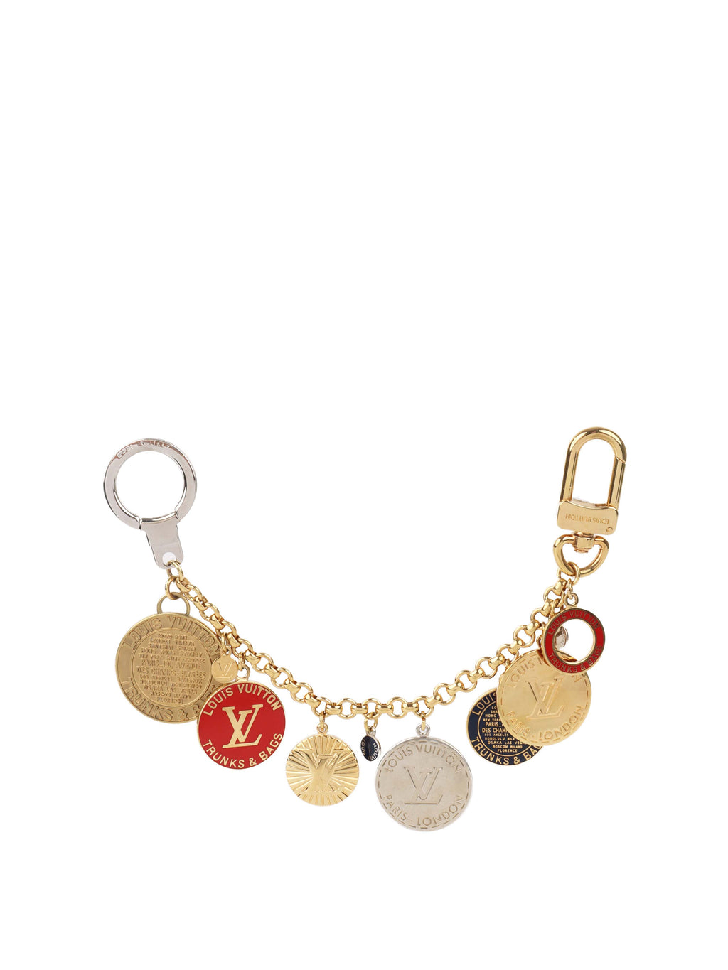 Louis Vuitton  Vintage 'Trunk& Bag' Bag Charm