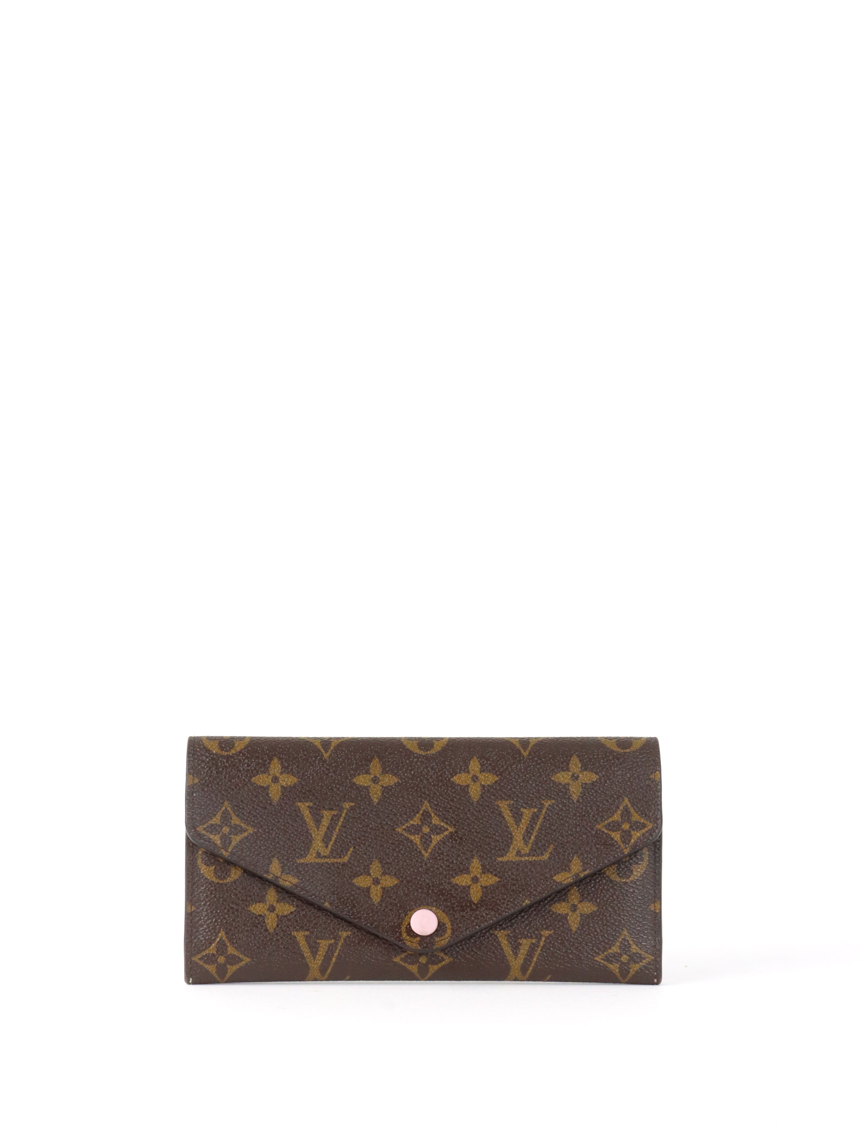 Louis Vuitton Monogram Rose Ballerine Josephine Wallet.