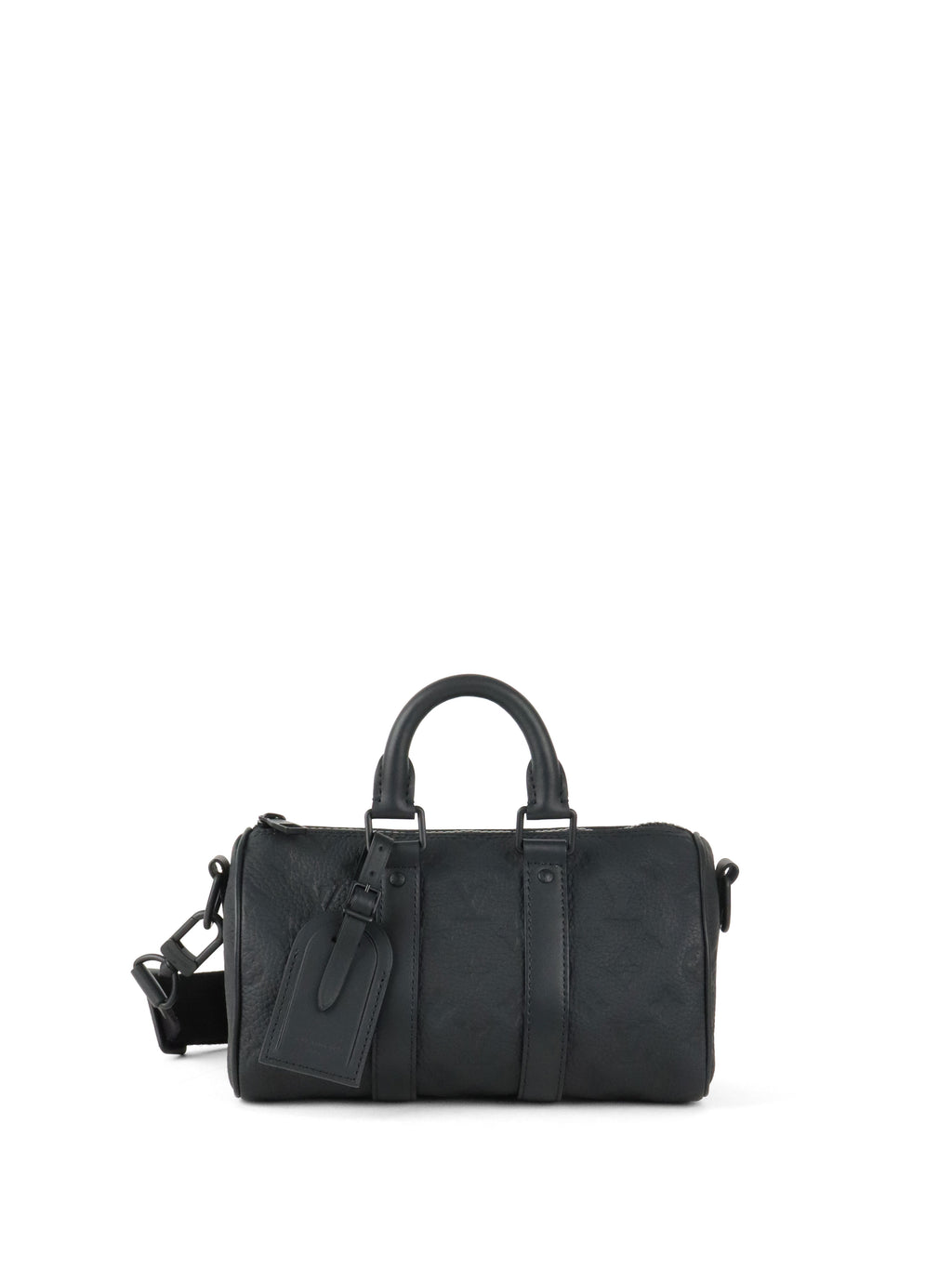 Louis Vuitton Black Keepall Bandoulière 25 Bag