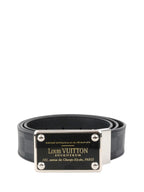 Louis Vuitton Damier Graphite Inventeur Belt.