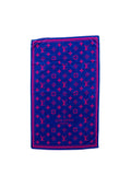 Louis Vuitton Pink/ Blue Monogram Classic Beach Towel
