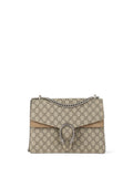 Gucci Ebony Medium GG Supreme Dionysus Shoulder Bag