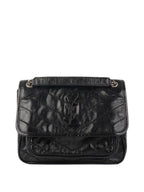 Saint Laurent Niki Baby in Vintage Leather Bag.