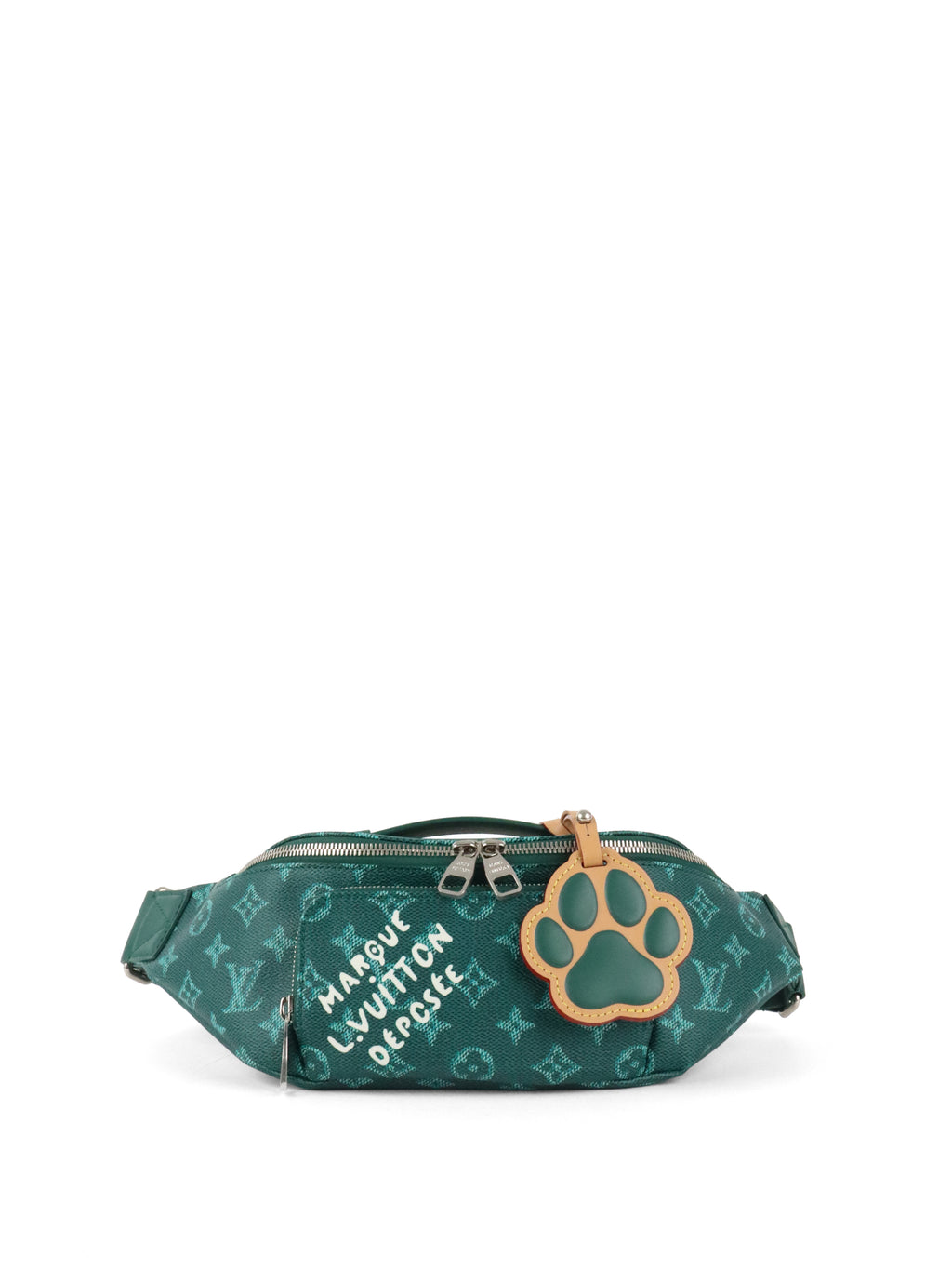 Louis Vuitton Deep Green Marque L.Vuitton Deposee Rush Bumbag