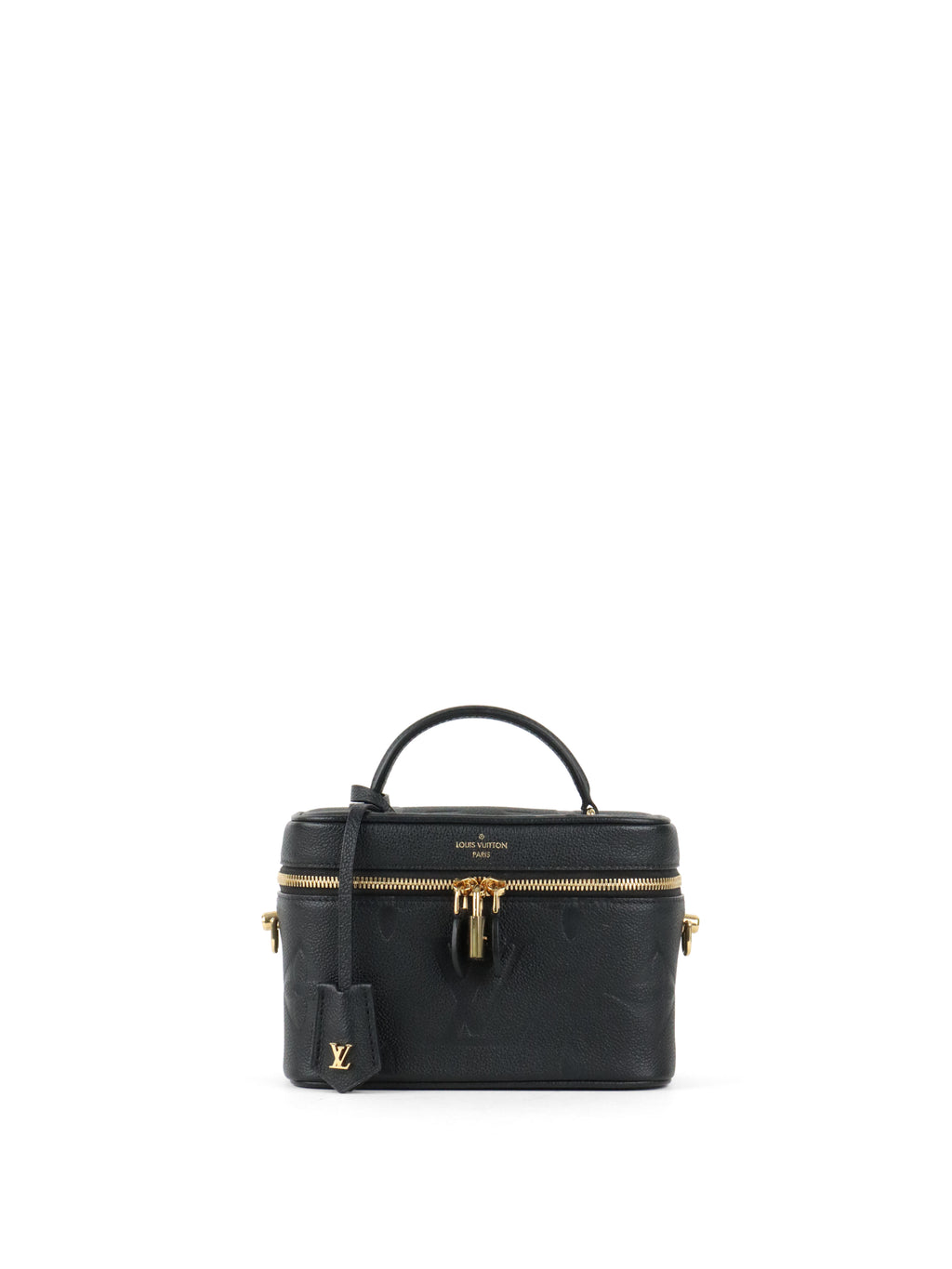Louis Vuitton Black Empreinte Leather Vanity PM