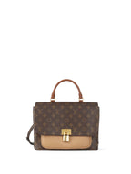 Louis Vuitton Marignan Beige Brown Monogram Shoulder Bag