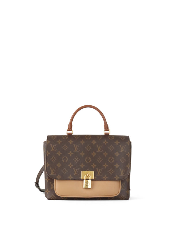 Louis Vuitton Marignan Beige Brown Monogram Shoulder Bag
