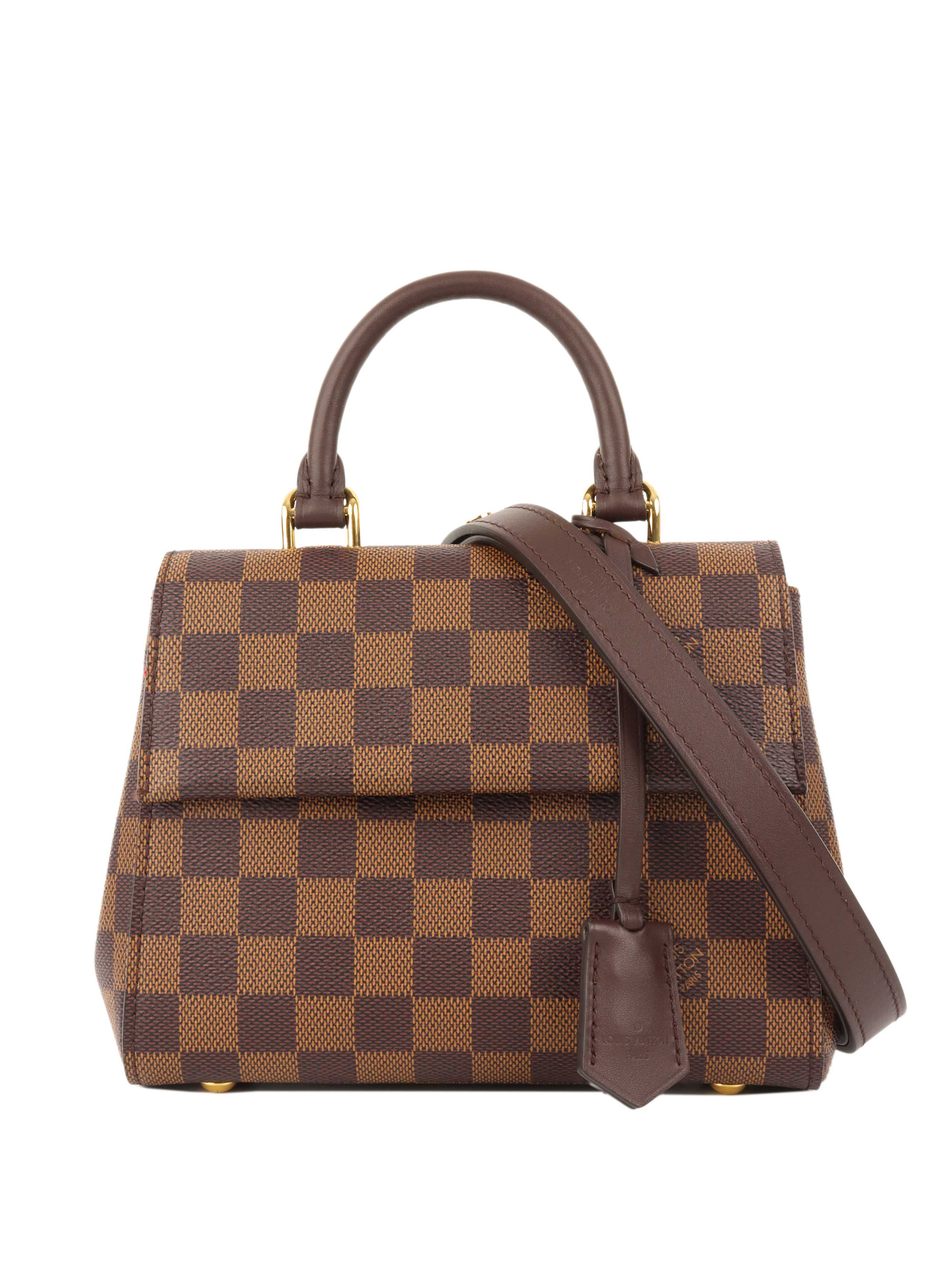 Louis Vuitton Damier Ebene Mini Cluny.