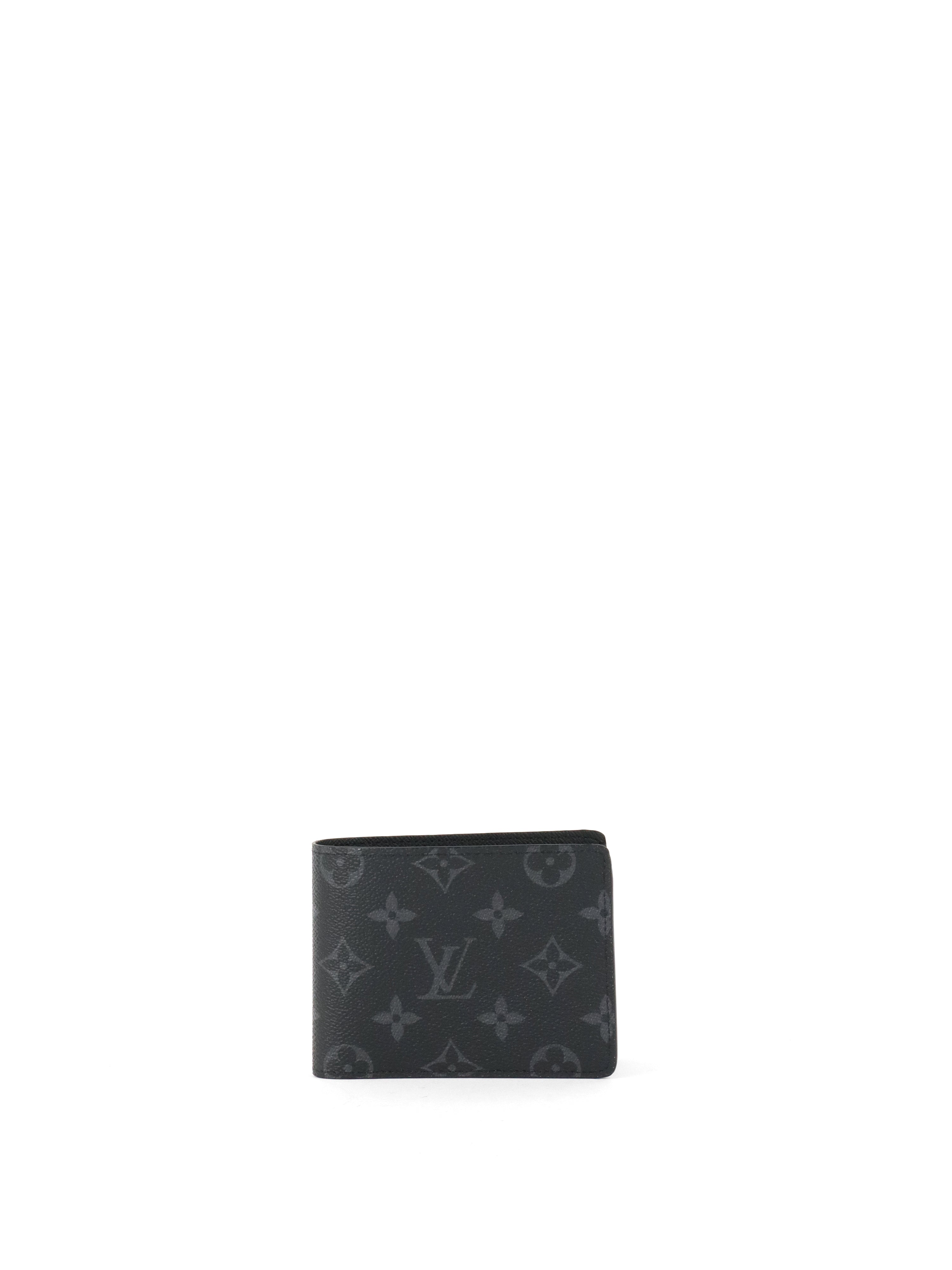 Louis Vuitton Black Monogram Multiple Wallet
