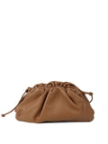 Bottega Veneta Mini Pouch in Tan.