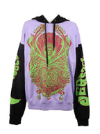 Versace Purple Logo Hoodie.