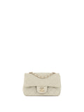 Chanel Light Grey Mini Classic Flap Bag