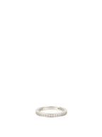 Tiffany & Co Platinum with a Full-circle of Diamonds Ring 2mm band