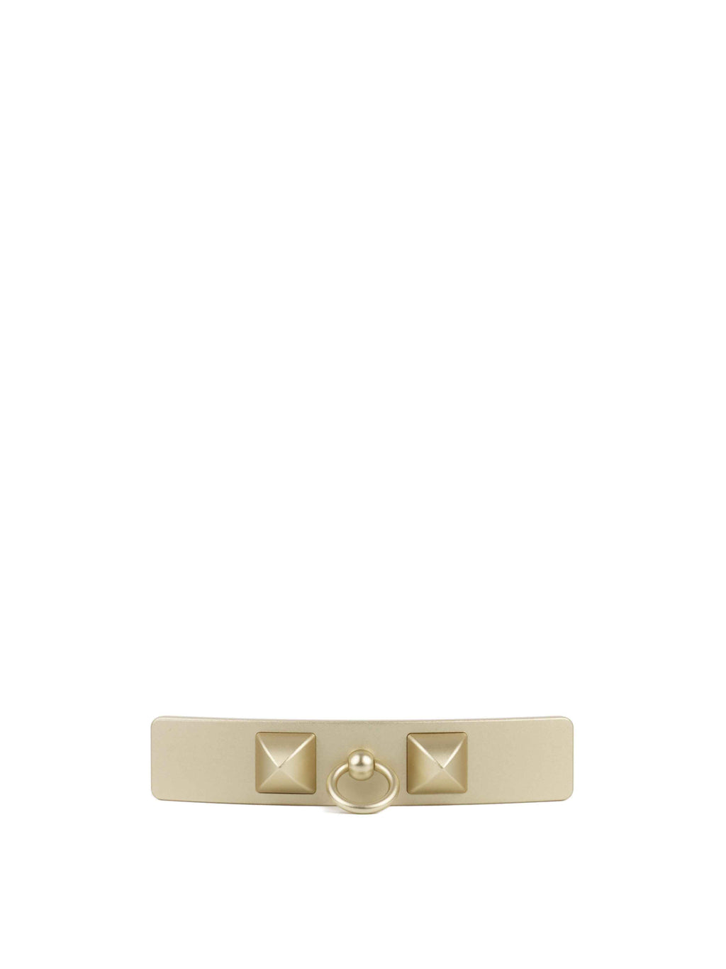 Hermes Caprice PM Hair Clip Light Gold Doré.