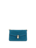 Bvlgari Blue Serpenti Forever Chain Pochette.