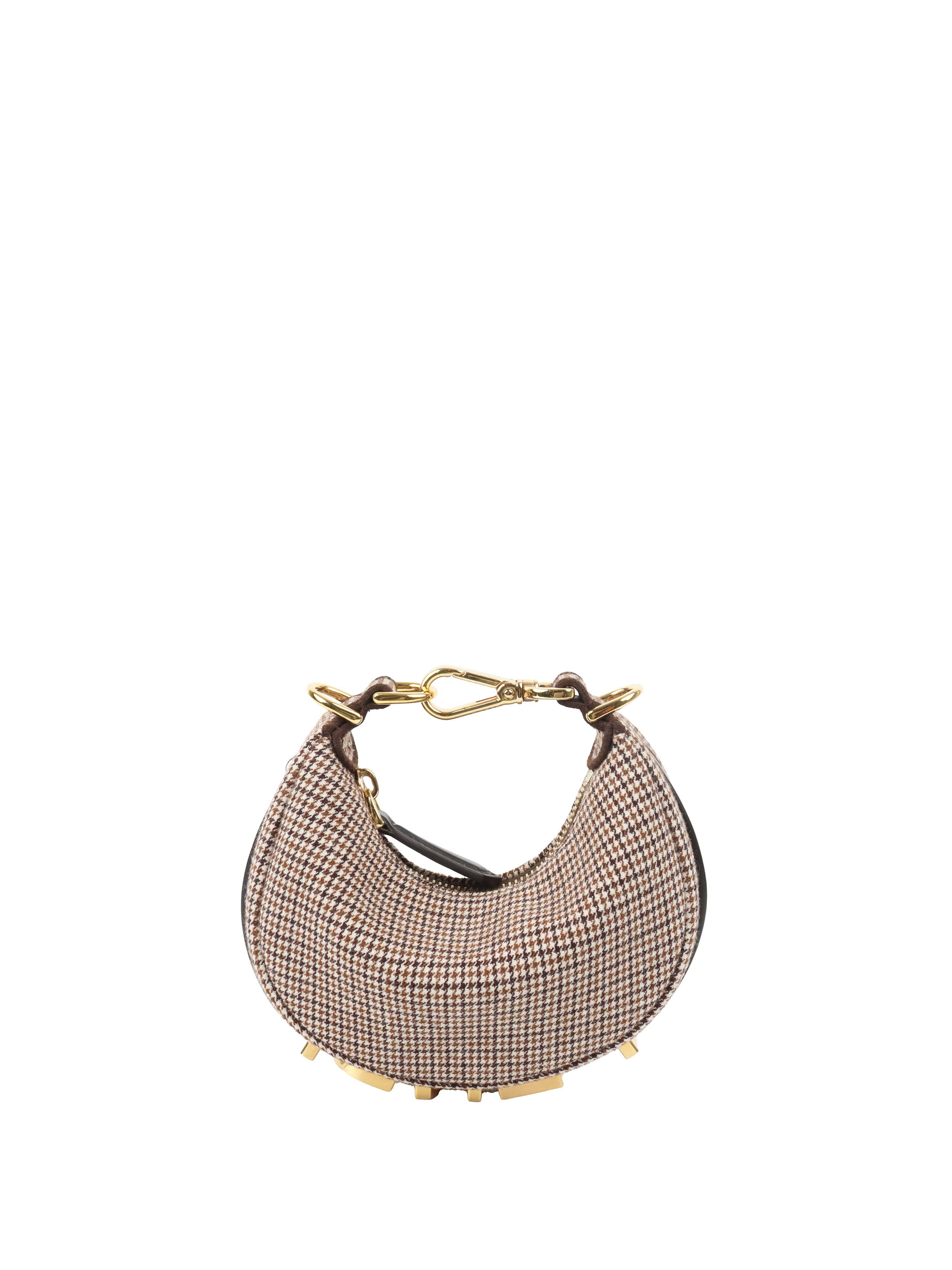 Fendi Wool Nano Fendigraphy Bag Charm.