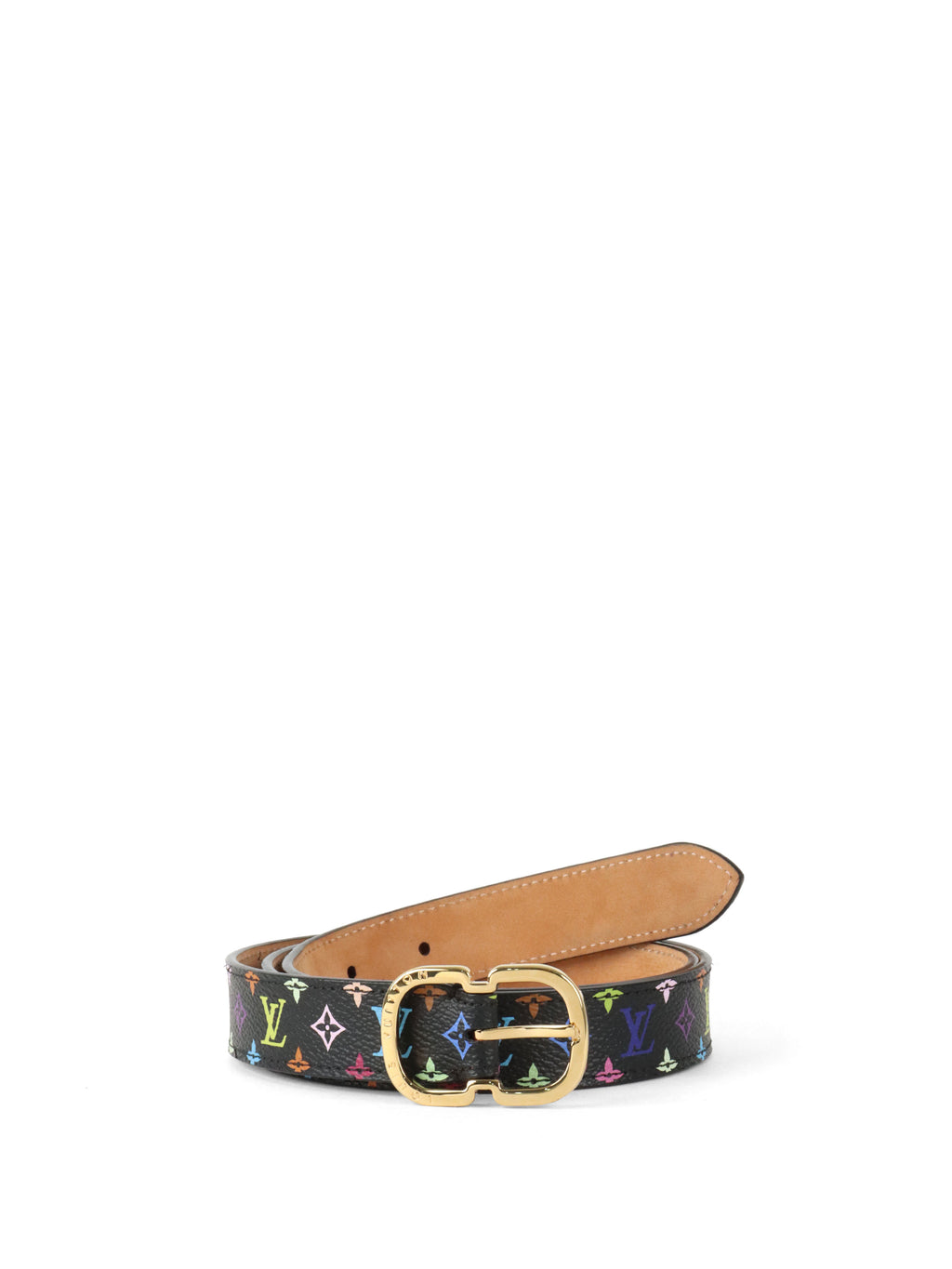 Louis Vuitton x Takashi Murakami Multicolour Belt .