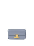 Celine Claude Shoulder Bag in Blue