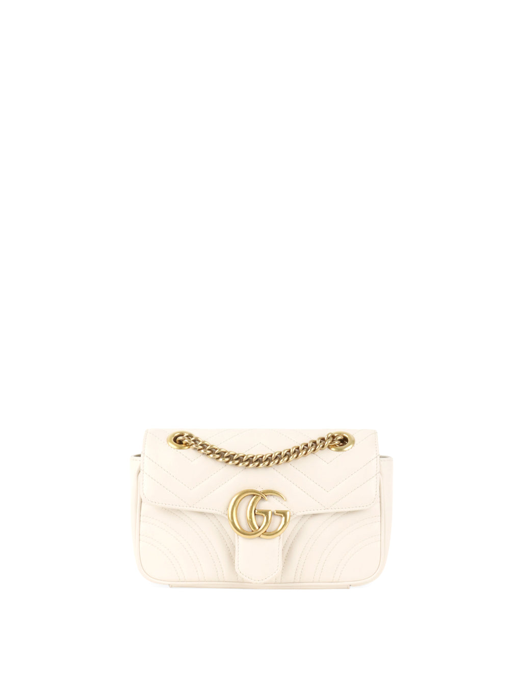 Gucci Small White Marmont Bag