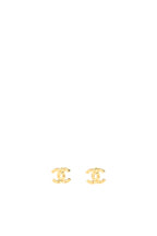 Chanel CC Gold-tone Studs Earring