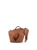 Loewe Tan Large Elephant Shoulder Bag