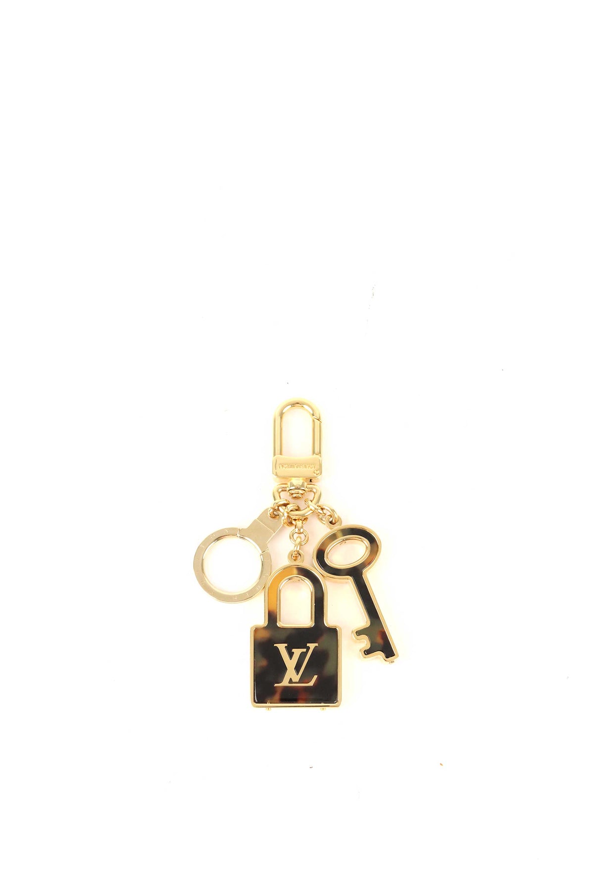 Louis Vuitton Resin Confidence Tortoiseshell Bag Charm