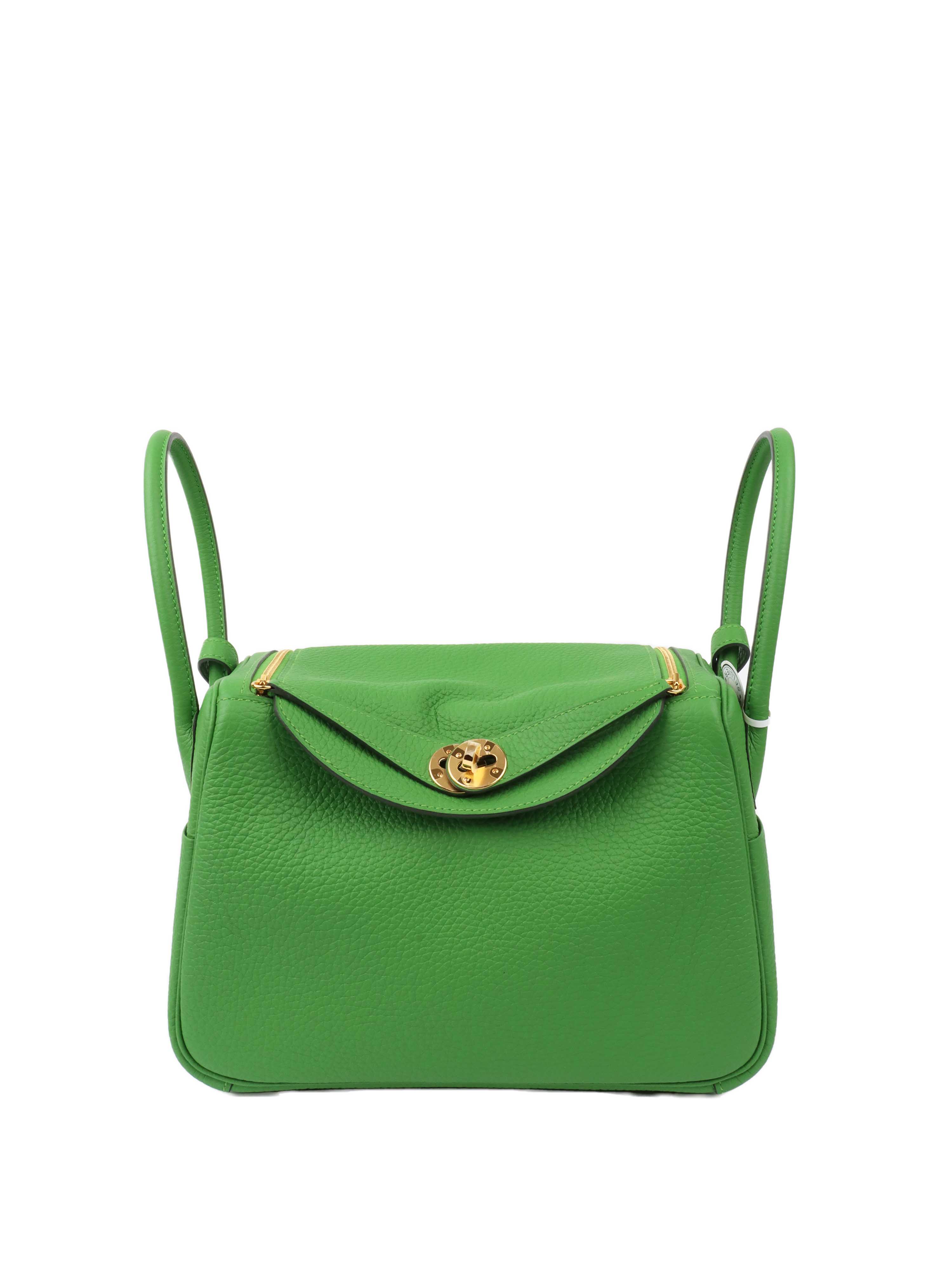 Hermes Lindy 26 Vert Yucca.