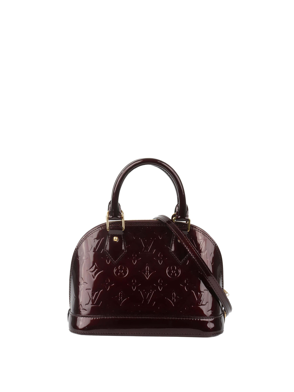 Louis Vuitton Vernis Alma BB Monogram Patent Leather.