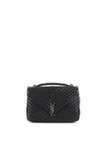 Saint Laurent Large Black College Bag