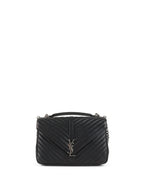 Saint Laurent Large Black College Bag