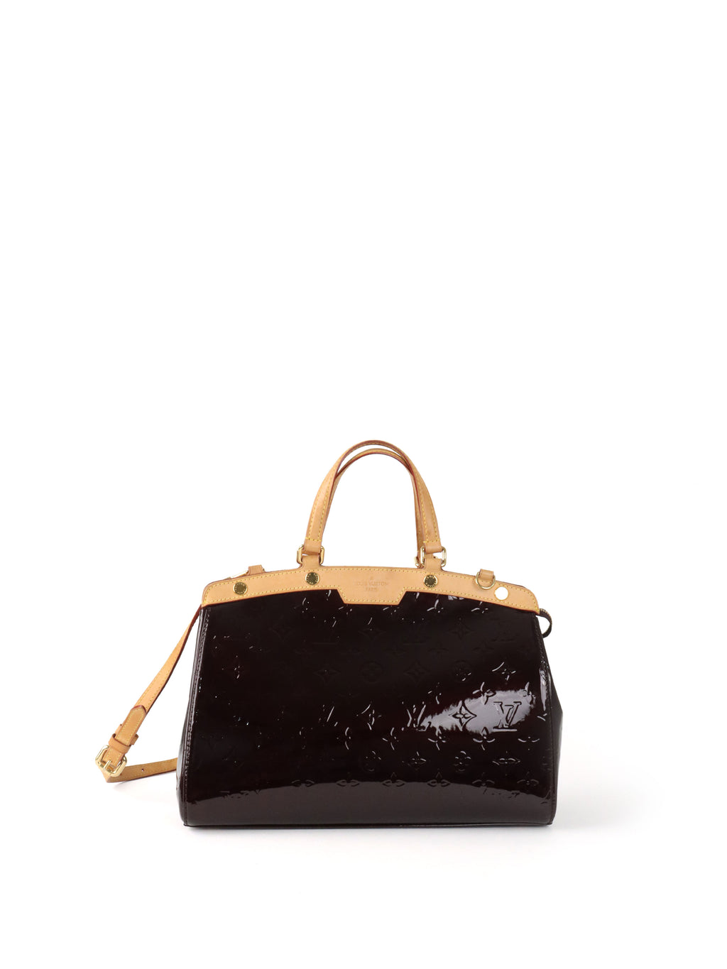 Louis Vuitton Amarate Monogram Vernis Brea MM Bag