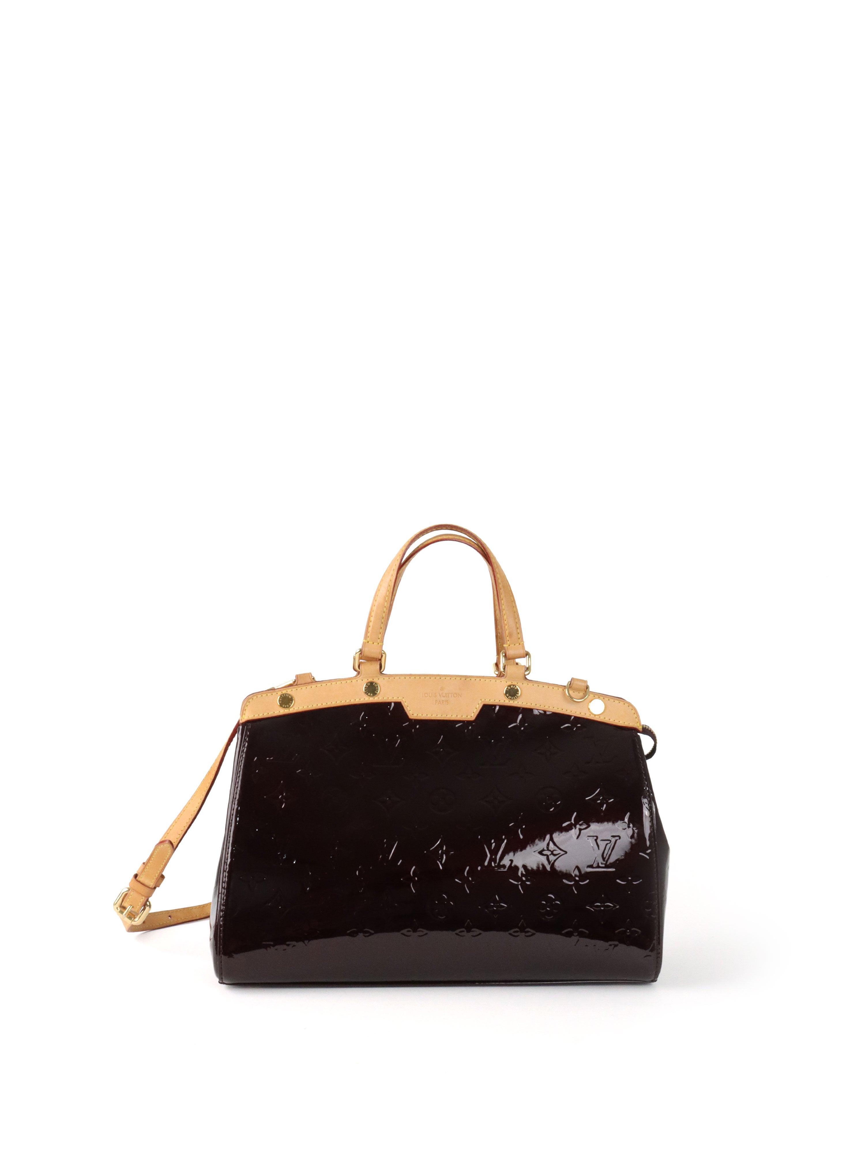 Louis Vuitton Amarate Monogram Vernis Brea MM Bag