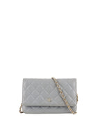 Chanel Grey Caviar Wallet on Chain LGHW
