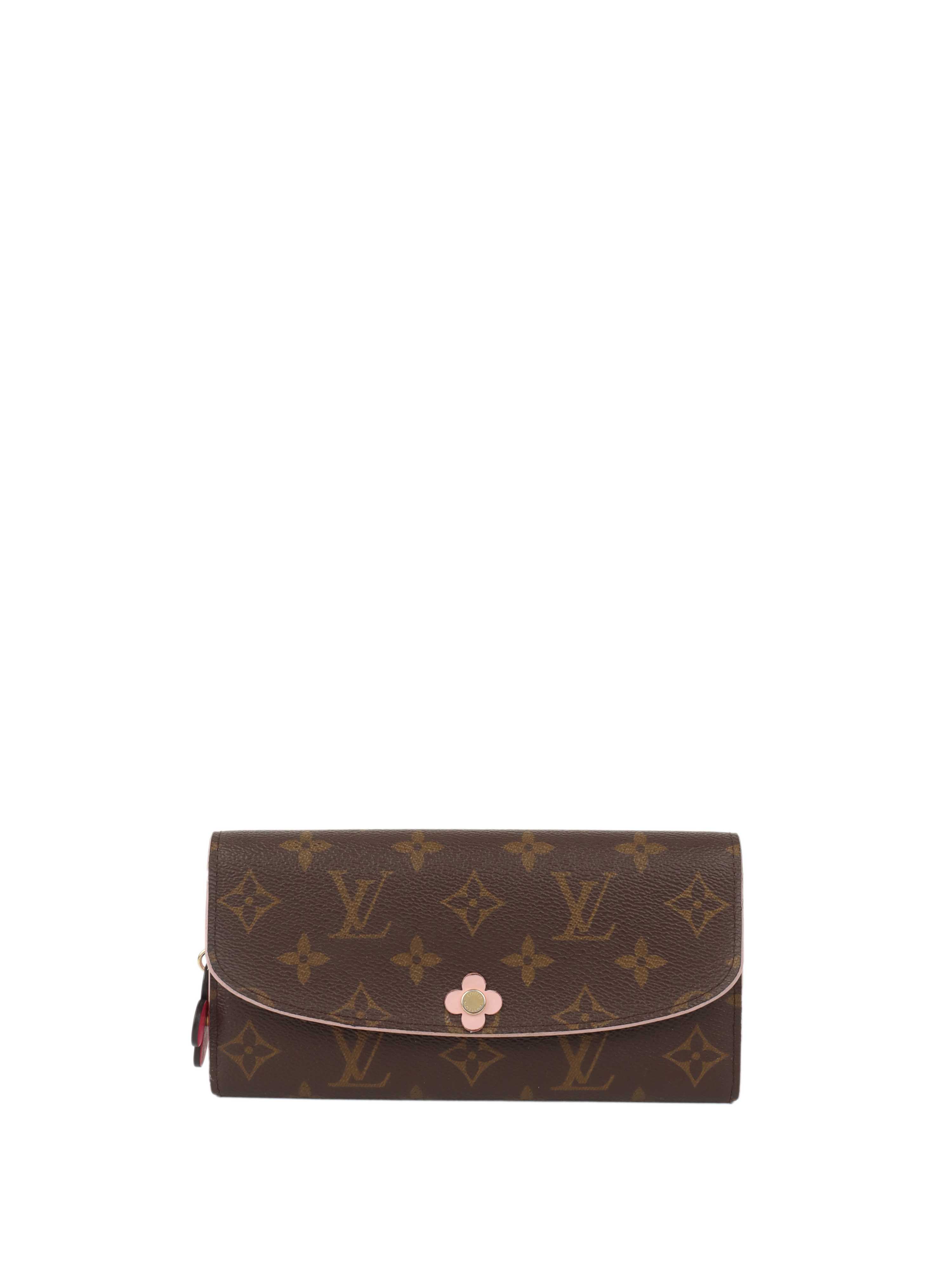 Louis Vuitton Monogram Bloom Flower Emilie Wallet.