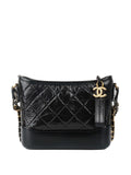 Chanel Black Small Gabrielle GHW.